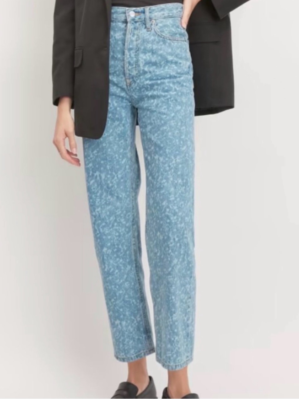 Everlane The Ridge Way High-Rise Straight Leg Jeans